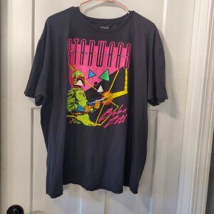 Star Wars Boba Fett Graphic Tee Shirt Fifth Sun100% Cotton Black-2XL